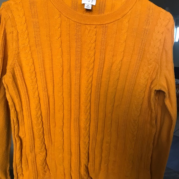 A-new-day Orange Sweater - Picture 2 of 3